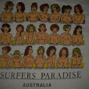 VINTAGE SURFERS PARADISE - BOOBIES T-SHIRT