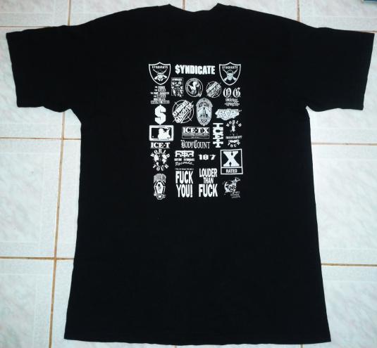 VINTAGE $YNDICATE RHYMES RECORDS – ICE-T T-SHIRT