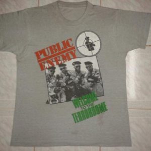 VINTAGE PUBLIC ENEMY - WELCOME TO THE TERRORDOME T-SHIRT