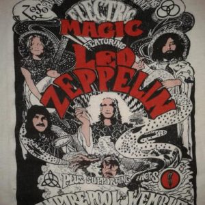 VINTAGE LED ZEPPELIN - ELECTRIC MAGIC T-SHIRT