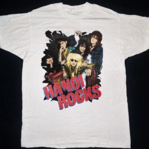 vintage 80's Hanoi Rocks t-shirt