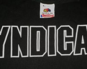 VINTAGE $YNDICATE RHYMES RECORDS - ICE-T T-SHIRT