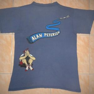 VINTAGE SANTA MONICA AIRLINE - ALAN PETERSEN t-shirt