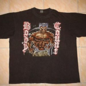 vintage 92 BODY COUNT - THERE GOES THE NEIGHBORHOOD t-shirt