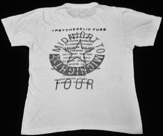 psychedelic furs t shirt