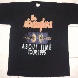 VINTAGE 1995 THE STRANGLERS - ABOUT TIME T-SHIRT