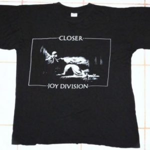 VINTAGE 80's JOY DIVISION - CLOSER T-SHIRT