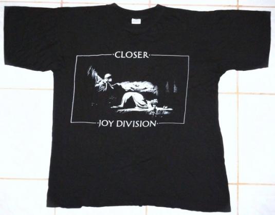 VINTAGE 80's JOY DIVISION - CLOSER T-SHIRT
