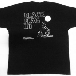 vintage Black Flag - Process of Weeding Out