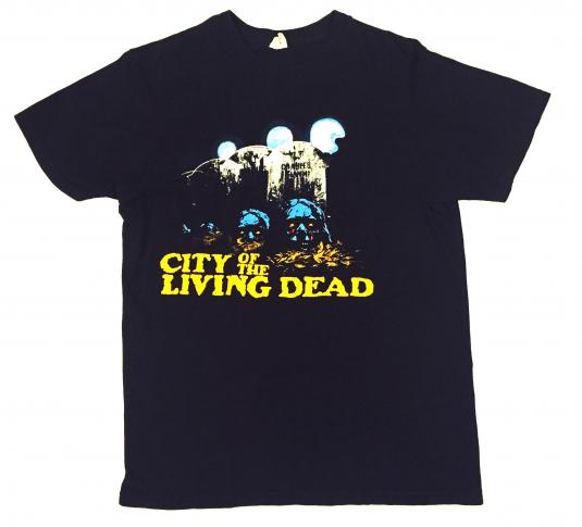 CITY OF THE LIVING DEAD horror movie promo t-shirt