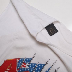 VINTAGE ACDC 1983 WORLD TOUR ORIGINAL SLEEVELES SWEATSHIRT L