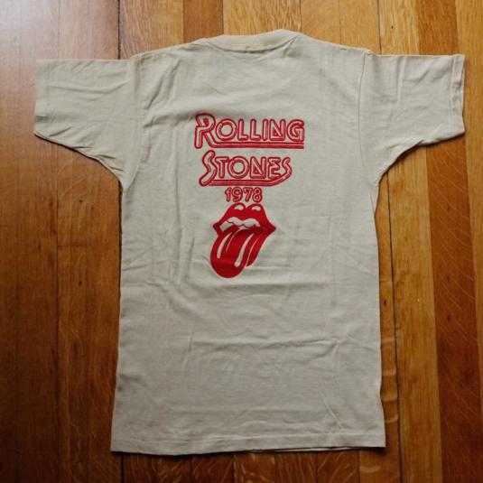 Showco 1978 Rolling Stones Crew Shirt | Defunkd