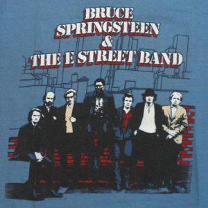 VINTAGE BRUCE SPRINGSTEEN & THE E STREET BAND T-SHIRT 80S M