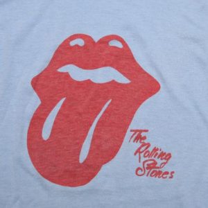 VINTAGE ROLLING STONES T-SHIRT PROMO TEE 1970S 70S SMALL S