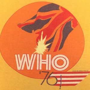 Vintage The Who 76! T-Shirt