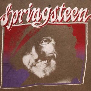 Vintage Bruce Springsteen Tour Shirt Rare Bootleg