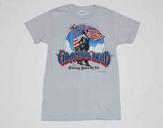 Vintage Grateful Dead Patriot Shirt Original Small 20 years | Defunkd