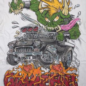 VINTAGE METALLICA T-SHIRT RAT FINK "GIMME FUEL" TOUR SHIRT L