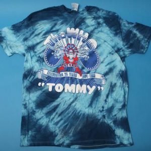 Vintage THE WHO "TOMMY" Tour T-Shirt 1989
