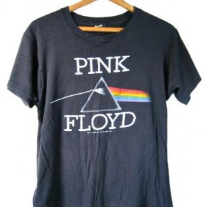 Vintage 1980s Pink Floyd Dark Side of the Moon Tshirt Small