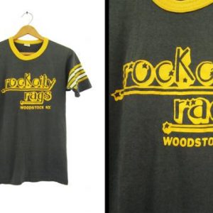 70s Rock City Rags T-shirt Woodstock NY
