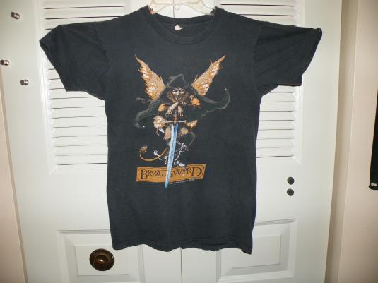 1982 83 JETHRO TULL BROADSWORD and the BEAST tour T SHIRT