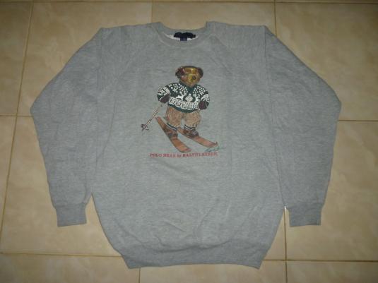 Vintage Polo Bear Ski Ralph Lauren Sweatshirt