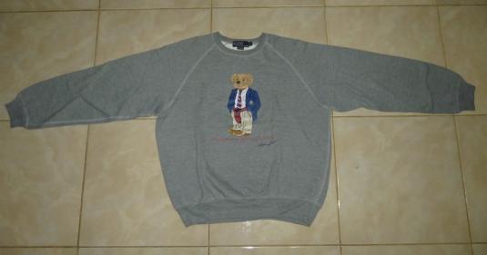 Vintage Polo Bear Ralph Lauren Sweater Sweatshirt