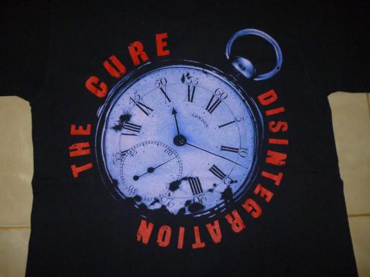 Vintage The Cure Disintegration T-shirt
