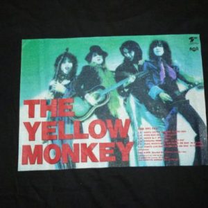 Vintage The Yellow Monkey Tour 1992 T-Shirt