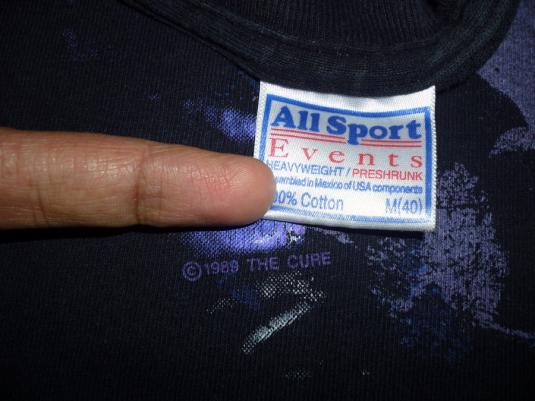 Wholesale Men's Vintage E Cure Disintegration Graphic T Shirt Short Sleeve Overs
