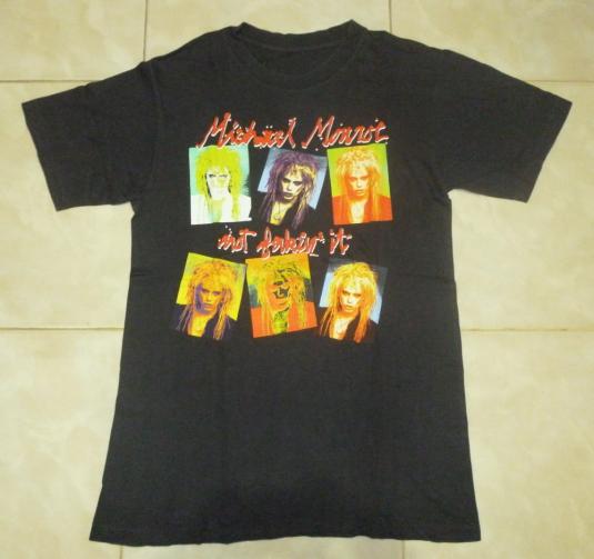 Michael Monroe Not Fakin’ it 1990 U.K Tour T-Shirt