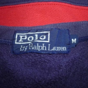 Vintage Polo Ralph Lauren Uni Sweatshirt Navy