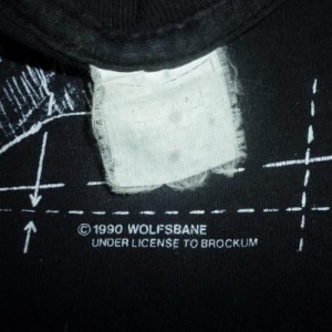 Vintage Wolfsbane 1990 T-Shirt