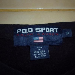 Vintage Polo Sport Ralph Lauren USA Flag Sweatshirt