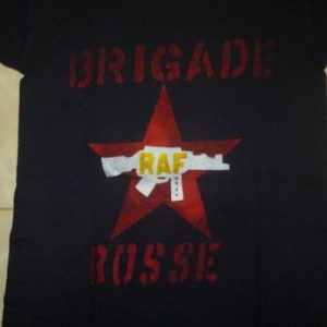 Vintage Brigade Rosse RAF The Clash Joe Strummer T-Shirt