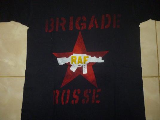 Vintage Brigade Rosse RAF The Clash Joe Strummer T-Shirt