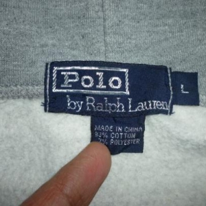 Vintage Polo Bear Ralph Lauren Hoodie Sweatshirt