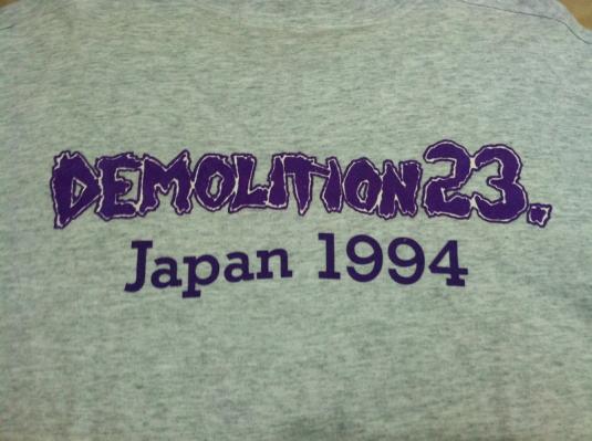 Vintage 90s Demolition 23 T-Shirt Michael Monroe Hanoi Rocks