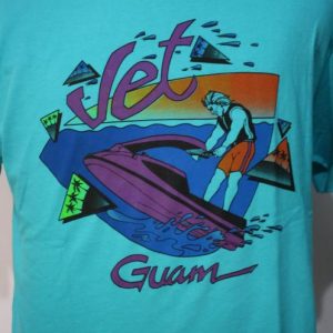 Vintage Jet Ski Guam Beach T-Shirt