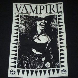 Vintage 1991 Vampire the Masquerade t-shirt