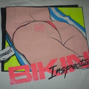 Vintage Hawaii Bikini Inspection T-Shirt