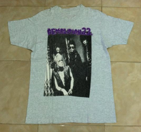 Vintage 90s Demolition 23 T-Shirt Michael Monroe Hanoi Rocks