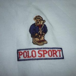 Vintage Polo Sport Ralph Lauren Rugby T-Shirt Polo Bear