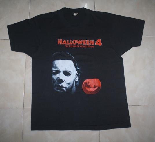 Vintage 80s Halloween 4 The Return Of Michael Myers T-Shirt