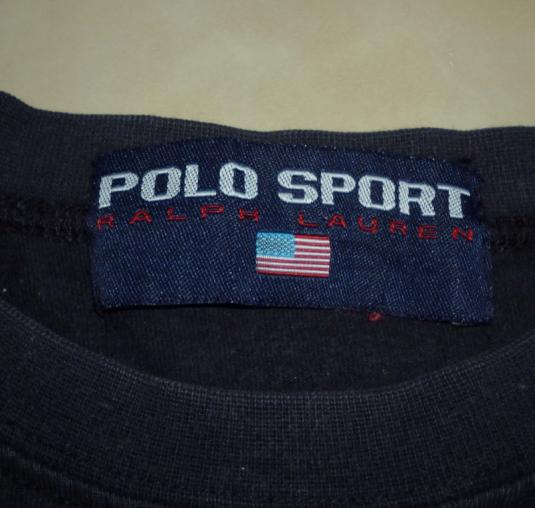Vintage Polo Bear Ralph Lauren T-Shirt polo sport | Defunkd