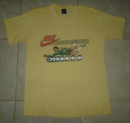 Vintage Nike Blue Tag Soccer T-Shirt