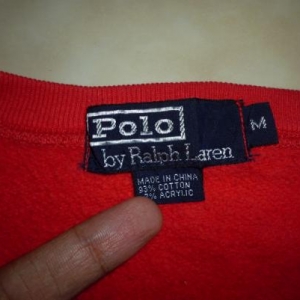 Vintage Polo Bear Basket Ball Ralph Lauren Sweatshirt