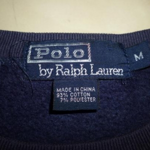 Vintage Polo Bear Basket Ralph Lauren Sweatshirt