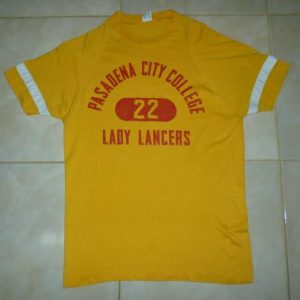Vintage Pasaden City College Champion 50/50 T-Shirt